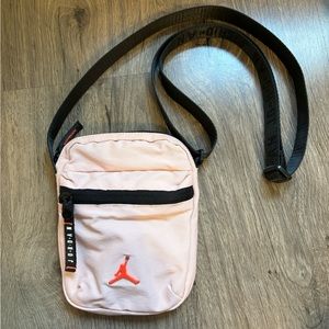 Nike Jordan pink satchel bag